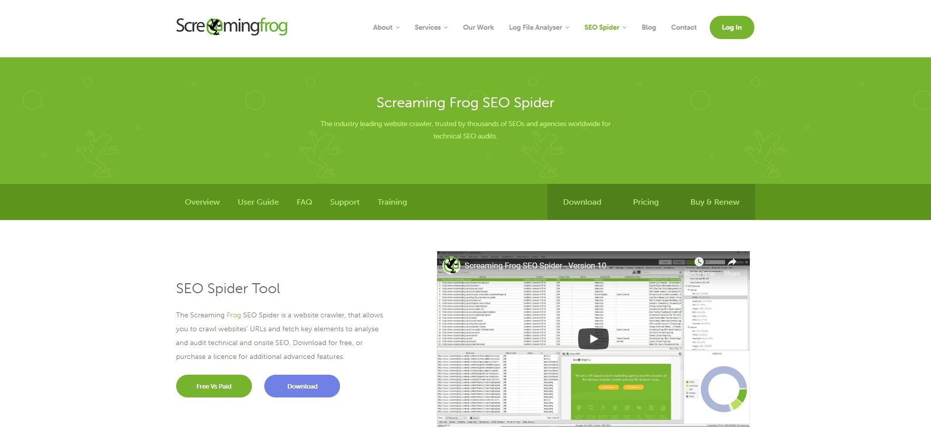 Screaming Frog - Digital Marketing Tools 2019