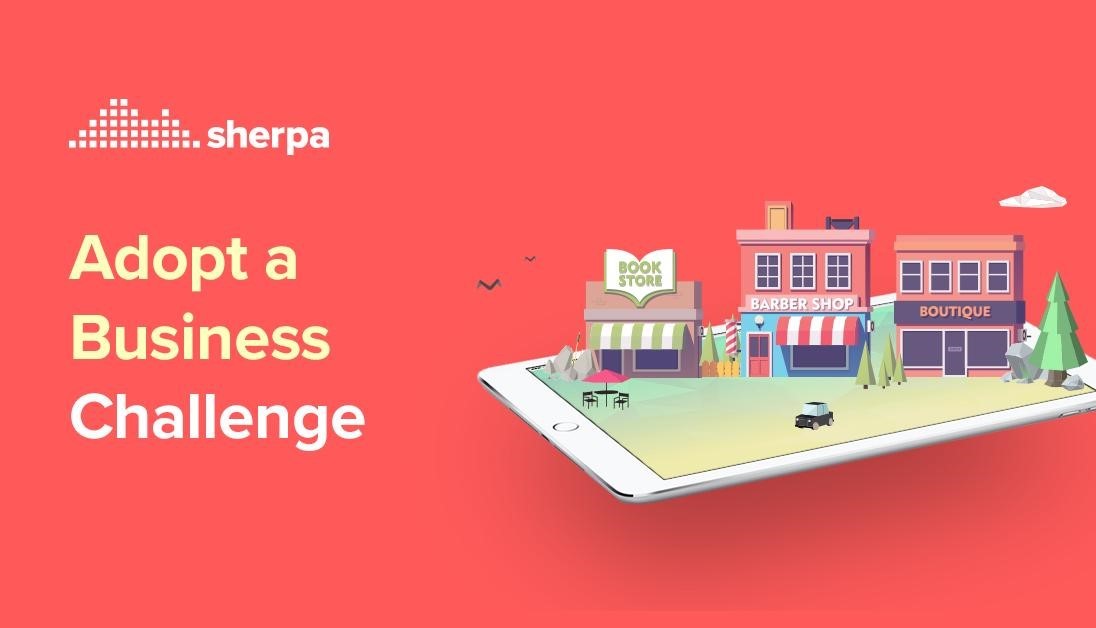 Talking about the Adopt a Business Challenge